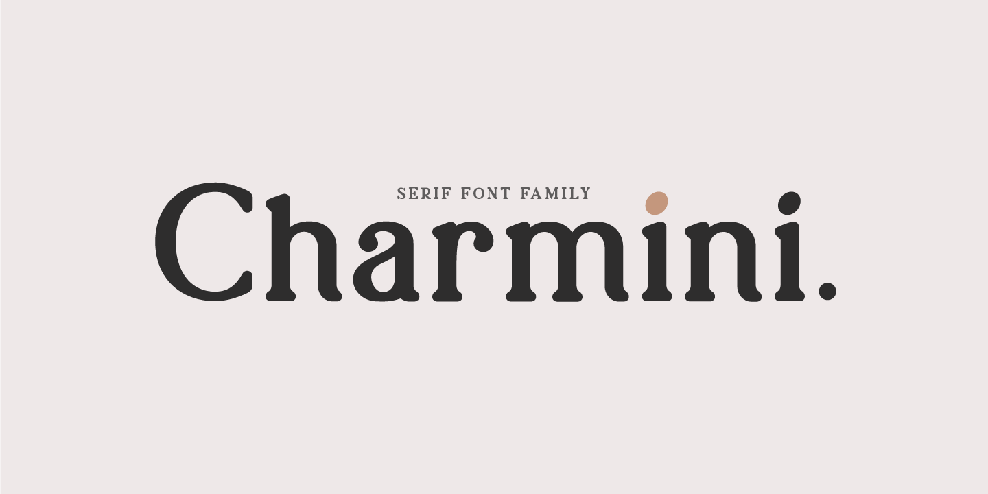 Пример шрифта Charmini Alt